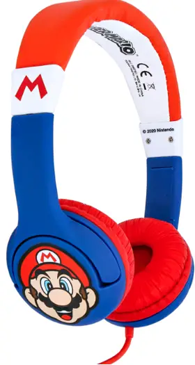 QTL TECHNOLOGIES Super Mario Junior 3.5mm Headphones